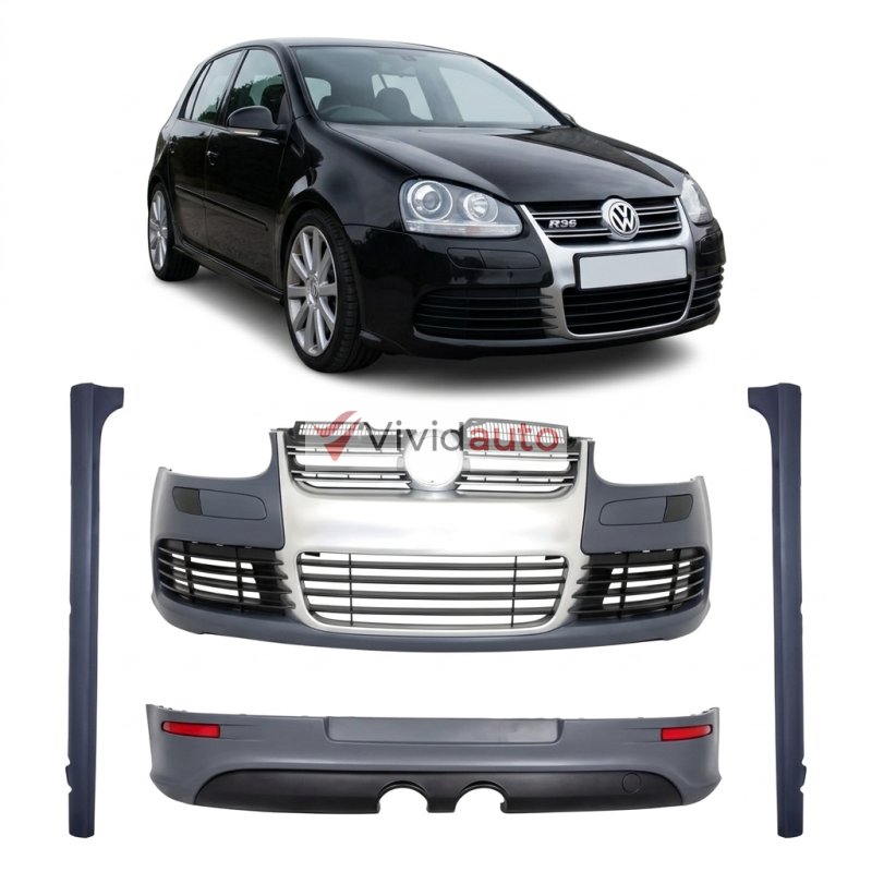 VW Golf 5 (2003-2009) Body Kit R32 Chrome Style